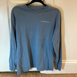 Coastal Cotton Blue Long Sleeve Shirt